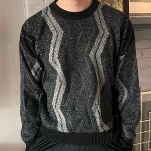 Vintage Patterned Claybrooke Sweater